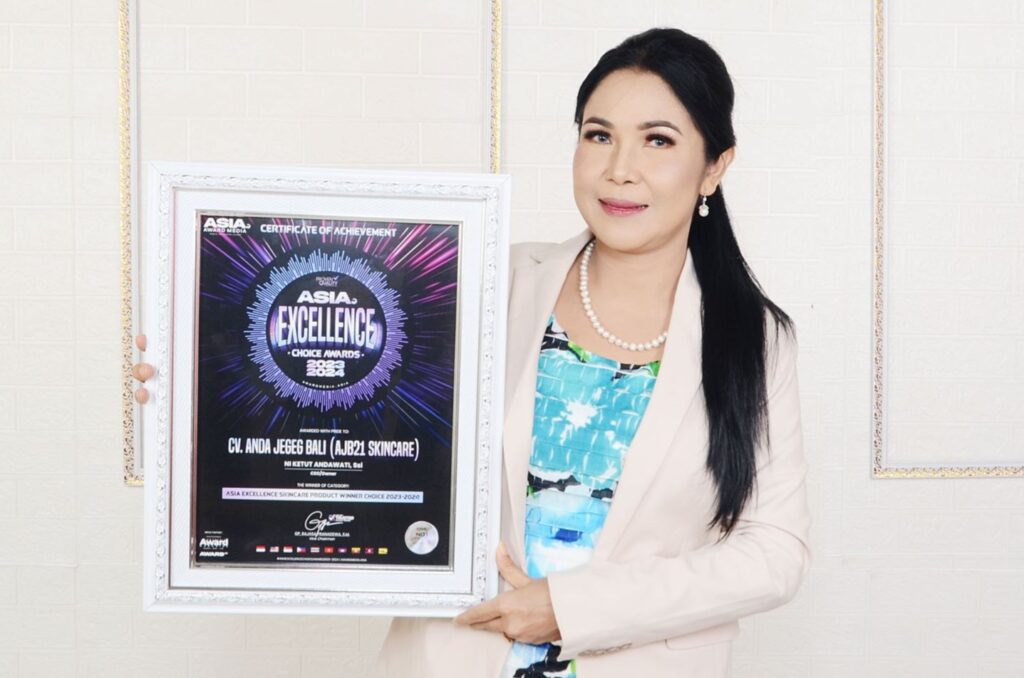AJB21 Skincare Receives Recognition from Asia Award Media for Excellence in Skincare Products